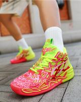 Zapatillas de baloncesto para hombre, transpirables, con amortiguación, antideslizantes, para correr, entrenamiento de gimnasia, zapatillas de baloncesto atléticas para mujer - details 3