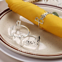 Servilleteros Bismillah de aleación de piezas, soporte para servilletas de mesa, decoración para fiesta de boda, Eid Mubarak, Ramadán islámico musulmán, Kareem, 12 Uds. - details 6
