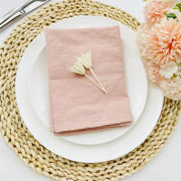 Servilletas de Algodón 100% Suaves y Reutilizables 4PCS Ideal para Comedores, Bodas, Fiestas, Restaurantes - details 4