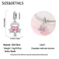 Abalorio Original de Plata de Ley 925 para mujer, abalorio de alta calidad adecuado para pulsera DIY, cuentas de amor para el Día de San Valentín, regalos de joyería para fiesta, nuevo - details 12