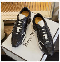 Nuevos zapatos deportivos versátiles puntiagudos zapatos de plataforma casual de las mujeres zapatos de las mujeres de moda marea - details 23
