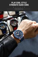 Reloj de Pulsera de Cuarzo CURREN 8437 Diseño Único Casual para Hombres Marca Leten - details 2