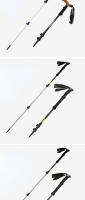 Bastón plegable para exteriores, bastones de Trekking portátiles para acampar, Alpenstock telescópico ajustable para senderismo y montañismo - details 8