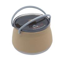 Hervidor de silicona para exteriores, utensilios de cocina plegables portátiles para picnic, olla resistente al calor, equipo fresco para acampar - details 18