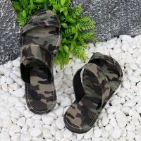 Zapatilla de camuflaje para mujer, zapatos planos de verano, sandalias cómodas de moda - details 2
