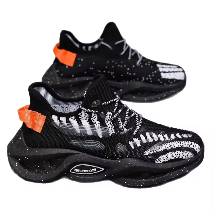Zapatillas de Coco para Hombres Primavera-Verano Suela Gruesa, Tejido de Moda, Ligero y Comodoso - 1
