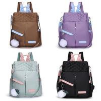 Mochila Casual Para Mujer Impermeable De Gran Capacidad Con Múltiples Bolsillos Para Portátil Bolsa De Libros Para Salidas Comunicación Viaje - details 5