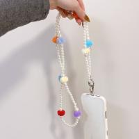 Bolsa cruzada con bolas peludas para teléfono, correa para teléfono móvil, cadena colgante, cordón para teléfono móvil, correas para el cuello, funda para teléfono colgante - details 9