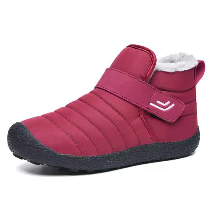 Calzado casual cálido con velcro de caña alta para hombres y mujeres Calzado de invierno cálido y resistente al frío - 1