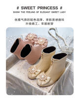 Nuevo terciopelo dos zapatos de algodón botas de bebé para niños vestido niña princesa botas - details 1
