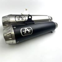 Tubo de escape modificado para motocicleta ARROW Wrigley, sección trasera de presión trasera silenciada, tubo de escape general CM500/vn650 - details 2