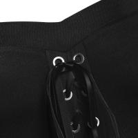 Vestido De Mujer Talla Grande Hombros Descubiertos Con Alas De Mariposa Estilo Gótico Para Halloween Vestido Elegante De Cintura Media Polyester - details 23