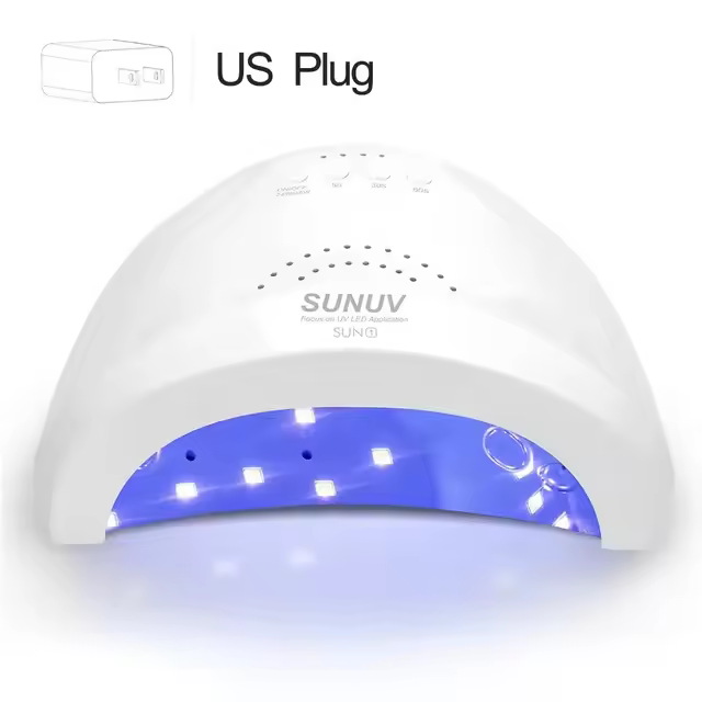SUNUV SUNone-Lámpara de manicura profesional, secador para Gel UV LED, Sensor infrarrojo hine, 48W - 1
