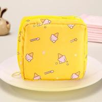 Bolsa de almacenamiento de tampones de servilleta sanitaria para mujer, bolsa organizadora portátil impermeable, bolsa de servilletas sanitarias con patrón - details 8