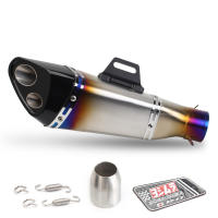 Universal Motorcycle Exhaust Muffler Pipe Escape Exhaust Tail Pipe Vent Pipe Exhaust Canister End Pipe Stainless - details 6