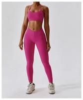 Sujetador Deportivo Sexy para Mujeres Top de Gimnasio Entrenamiento Correr Cruz Yoga Sujetador de Yoga Stretch Ropa Interior Fitness para Mujeres Material de Nylon Temporada Primavera/Verano - details 22