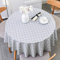 Mantel redondo impermeable de PVC, cubierta de mesa con estampado a prueba de aceite para cocina, jardín, comedor y boda - details 15