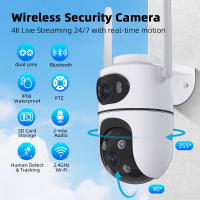 Cámara 360 grados doméstico inalámbrico WIFI exterior Internet remoto inteligente Visión nocturna alarma vigilancia - details 0