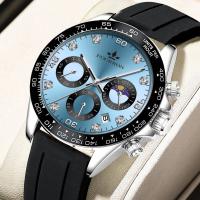 Reloj de hombre calendario correa de acero resistente al agua luminoso - details 4