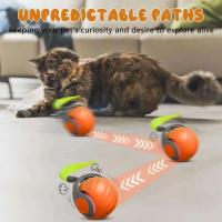 Juguete Interactivo Inteligente para Gatos Bolas Móviles Automáticas para Mascotas - details 2