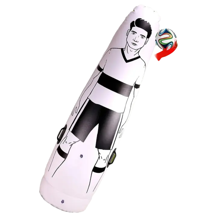 Pelota De Fútbol Inflable De 175CM Dummies De Entrenamiento Portátil Equipamiento De Defensa Inflable PVC Para Practica De Fútbol - 1