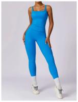 Mallas de Yoga para mujer, pantalones deportivos sin costuras, de cintura alta, con realce de caderas, para entrenamiento y correr - details 5