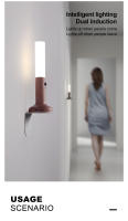 2025Lámpara de pared de carga por inducción del cuerpo humano, multiusos, sin perforaciones, luz de noche junto a la cama - details 2