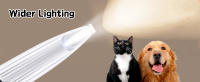 Recortadora de patas para mascotas con luz LED, afeitadora recargable de 500 mAh para perros/gatos, afeitadora impermeable para mascotas para el cuidado del pelo de perros, gatos, patas, ojos, orejas, cara - details 3
