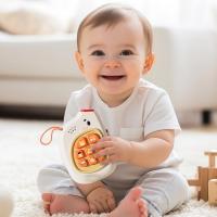 Juguete de actividades sensoriales 9 en 1, tablero ocupado Montessori, juego de simulación para bebé, teléfono, música, interruptor simulado, juguetes educativos multifunción - details 0