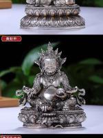 Varias Estatuas de Buda Arte Tantrico Oculto Muebles para el Hogar de Cobre Blanco - details 12