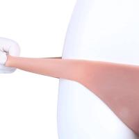Empaque privado, funda de consolador realista gigante hueco y sexy, juguete sexual para parejas masculinas, estimulación del punto G del clítoris, colección de silicona usable. - details 10