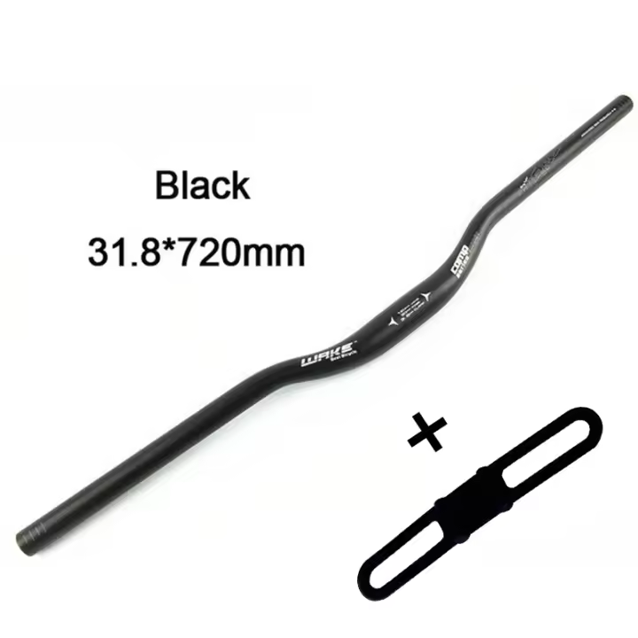 Manillar de Bicicleta de Aleación de Aluminio MTB Elevador de Manillar para Ciclismo de Montaña y Carretera 31.8mm x 720mm 780mm - 1