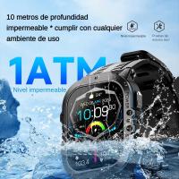 Reloj Inteligente Militar para Hombres SANLEPUS, Smartwatch con Pantalla AMOLED de 1.96