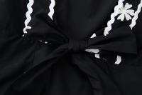 Elegante Vestido Medio TRAFZA Moda de Verano con Espalda Descubierta, Cuello Cuadrado, Correas, Estampado - details 9