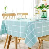 Mantel rectangular de plástico PVC grueso, impermeable, a prueba de aceite, para el hogar, cocina, mesa de comedor - details 16