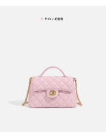 Bolso cuadrado pequeño de cadena de diamantes premium, bolso de mujer, nueva moda, bolso de mensajero de hombro versátil. - details 21