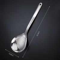 Cuchara de Colador de Acero Inoxidable Fácil de Drenar Líquidos Cocina Versátil - details 2