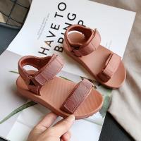 Sandalias de verano para niños y niñas, sandalias deportivas informales de color sólido, antideslizantes para la playa - details 6