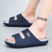 2024 Night Glow Shit Feeling Suela gruesa de EVA para el hogar para hombres Una línea para uso externo con zapatillas antideslizantes - details 23
