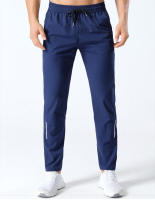 Pantalones de senderismo ligeros y transpirables para hombre, detalle de pesca y trote con bolsillos con cremallera de nailon para - details 3