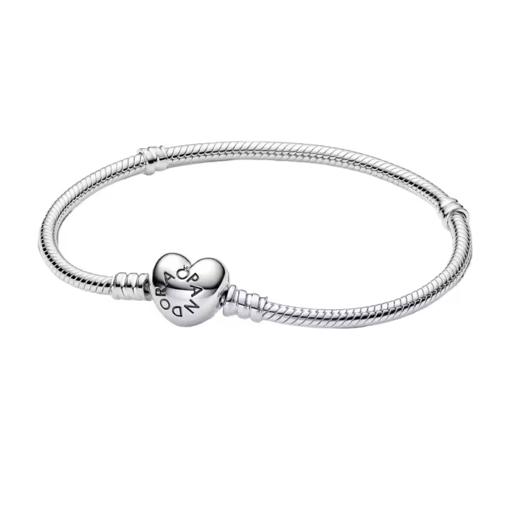 Pulsera Pandora Moments Plata de Ley 925 Joyería, para Mujer, Caja de regalo original, ideal para regalar - 1