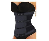 Women Waist Trimmer Tripple Belts Waist Trainer Shaperwear Tummy Control Slimming Fat Burning For Postpartum Sheath Belt - details 1
