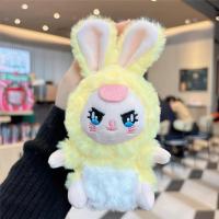 Lindo llavero de muñeco de peluche colgante de juguete de peluche de conejito elfo de fantasía - details 10