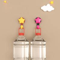 Ganchos adhesivos en forma de estrella con gran capacidad de peso, No requiere perforación, gancho de almacenamiento impermeable, 5 uds. - details 10