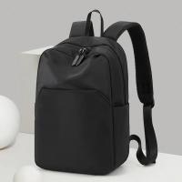 Mochila escolar de nailon transpirable para hombre, impermeable, resistente al desgaste, almacenamiento en capas, ligera para ej - details 0