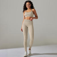 Hamidou-Conjunto de ropa deportiva de dos piezas para mujer, Leggings de cintura alta para gimnasio, Top corto, trajes deportivos de Fitness, ropa deportiva con lavado ácido - details 47