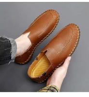 Zapatos grandes para adultos, transpirables y suaves, para conducir al aire libre, para hombres, zapatos casuales de cuero de moda - details 9