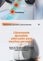 Almohada cervical para coche de 3 ejes |   Ganchos Dobles + Memoria Ortopédica |   Soporte Lumbar Ajustable |   Diseño Lateral para Dormir |   Universal para todos los coches |   Miravia España" - details 22