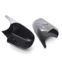 Cubiertas de Espejo Trasero de Fibra de Carbono Brillante Accesorios de Coche para E90 E91 E92 E93 E81 E87 E82 E88 - details 8