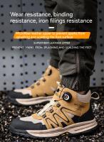Zapatos de Seguridad para Hombres Botas de Trabajo Indestructibles con Punta de Acero - details 9